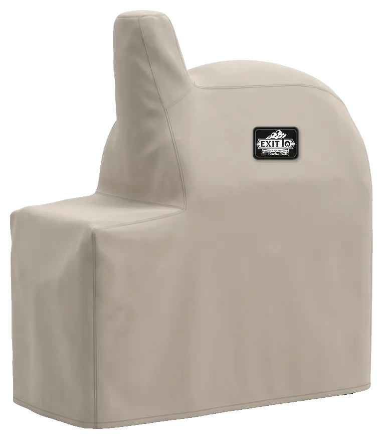 Custom-Fit BBQ Smoker Protective Cover by Exit 10 BBQ