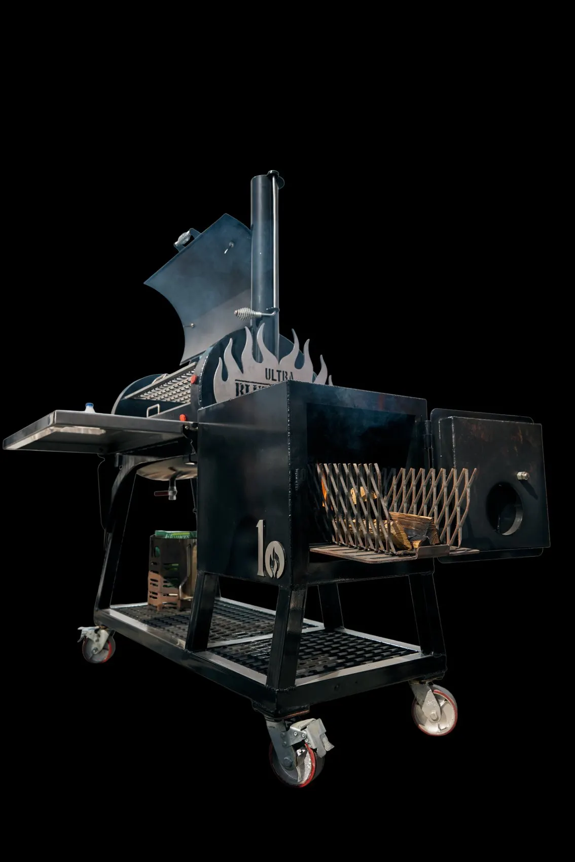 The Ultra Blue Smoke on black, view 10