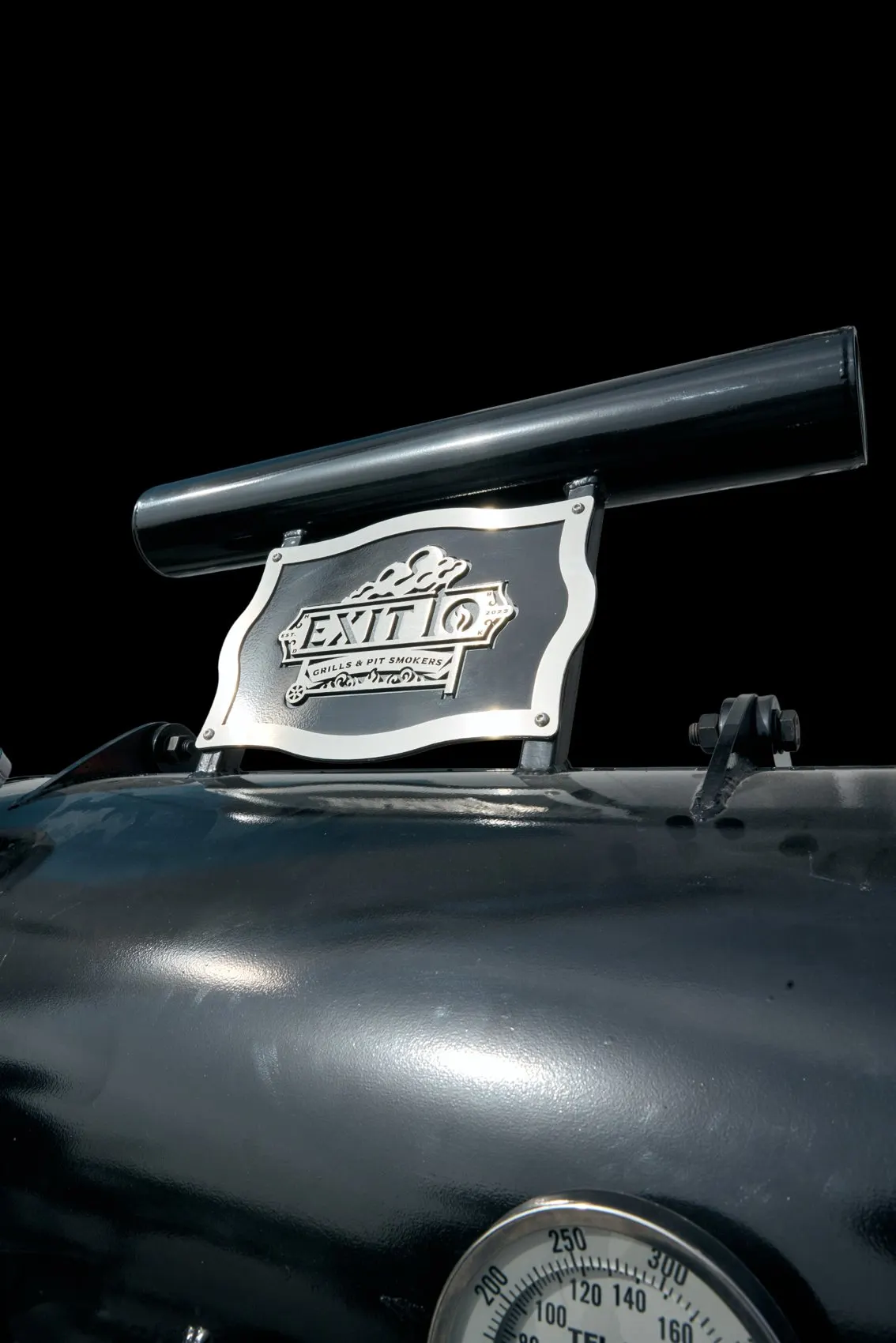 The Ultra Blue Smoke on black, view 4